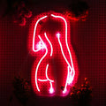 Wall-mounted Acrylic Waterproof Led Custom Body Neon Sign for Bedroom