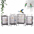 New Arrived Luxury Parrot Birds Cage Large Viewing love Big Bird Cages Canary Breeding Aviary Pet Cages House for Sale