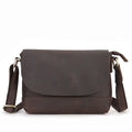 Handmade Genuine Leather Vintage Messenger/Crossbody Shoulder Bag for Women with Customizable Color & Logo All Seasons