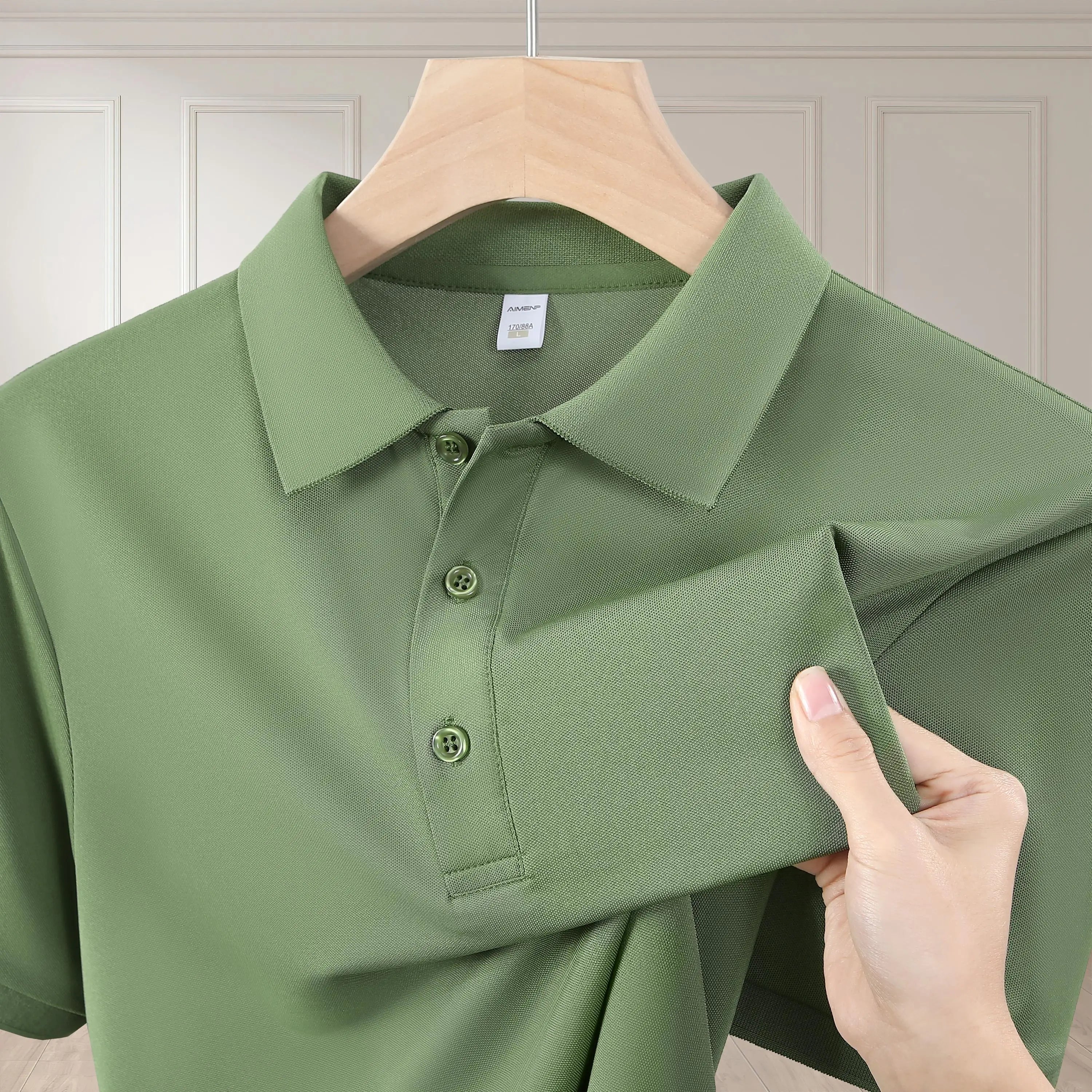 Competitive Price Customized logo Lapel Collar Polo Shirt Golf Polo t Shirt 100% Polyester Men Polo Shirt