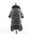 Wholesale Warm 4legs Dog Leather  Heated Jacket with Fleece