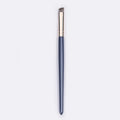 Wholesale Professional Wood Handle Synthetic Hair Private Label Thin Angled Face Smudge Eyeliner Eyebrow Brushes Makeup Brush