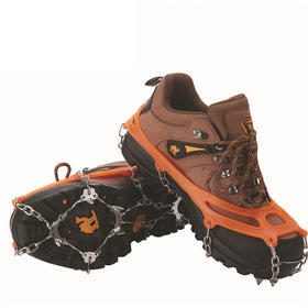 DB-013 Ice Gripper Spike for Shoes Hiking Climbing Anti Slip Snow Spikes Crampons Cleats Claws Grips