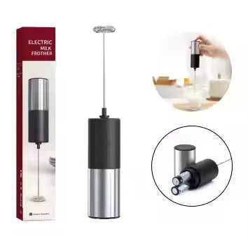 Coffee Accessories Commercial Gift Mini Handheld Battery Electric Coffee Whisk Cream Bubbler Milk Frother MegaBDM