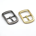 40mm Alloy Men's Belt Buckle Brushed Center Bar Buckle Waistband Pin Buckle Fit for 37-39mm Belt Leathercraft Accessories
