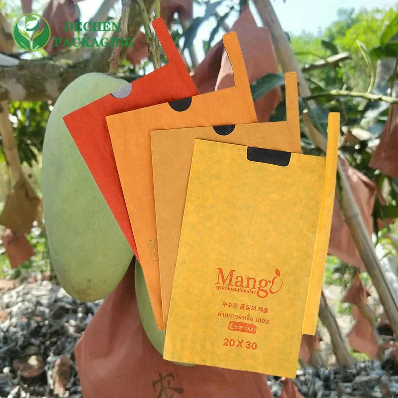 Mango Fruit Protection Bags Wholesale Agriculture Wax Coated Paper Grape Cover