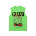 Custom Plus Size Men's Ribbed 95 Cotton 5 Spandex tank Top Men Sleeveless T-shirt