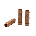 Durable POM Plastic Garden Drip Pipe Connector Irrigation Valve Coupling for Water Hose Threaded Connection