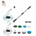 Cordless Home Cleaning Magic Brush Electric Spin Power Brush Floor Scrubber for Toilet Window Bathroom Cleaner