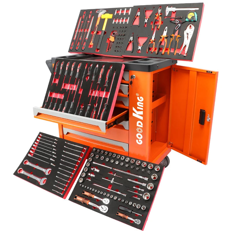 With Drawers Classics Rolling Storage Cabinet Tools Set