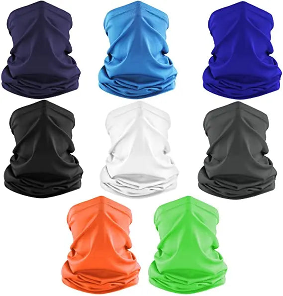 Wholesale Cooling Neck Gaiter Balaclava  Breathable Bandanas Scarf Face Cover for Men Women Seamless Bandana