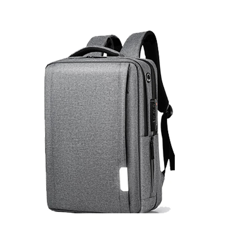 900D Oxford Fabric With Foam Coating School Waterproof Laptop Business Computer Travel Backpack With  USB Charging Port