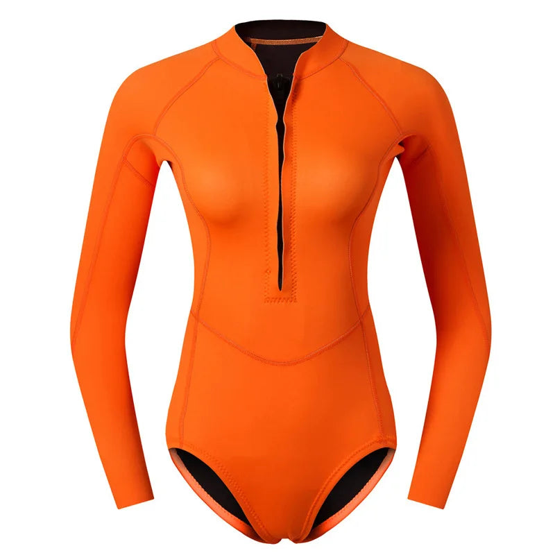Perfect 2mm Neoprene One Piece Dry Suit Breathable Dry Jacket  Full Wetsuit Swimming Fit Neoprene Wet Suits