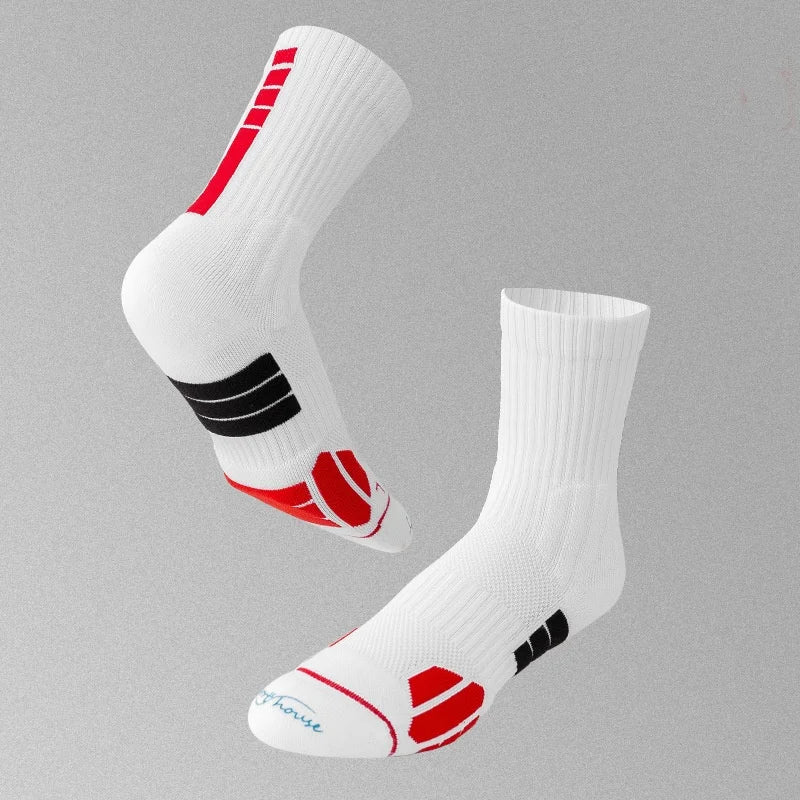 High Tube 144 Custom logo Professional Basketball Sports Socks Breathable Cycling Socks Running Hiking Socks for Cyclist