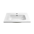 White and Custom Colors Bathroom Vanity Sink Ceramic Cabinet Basin