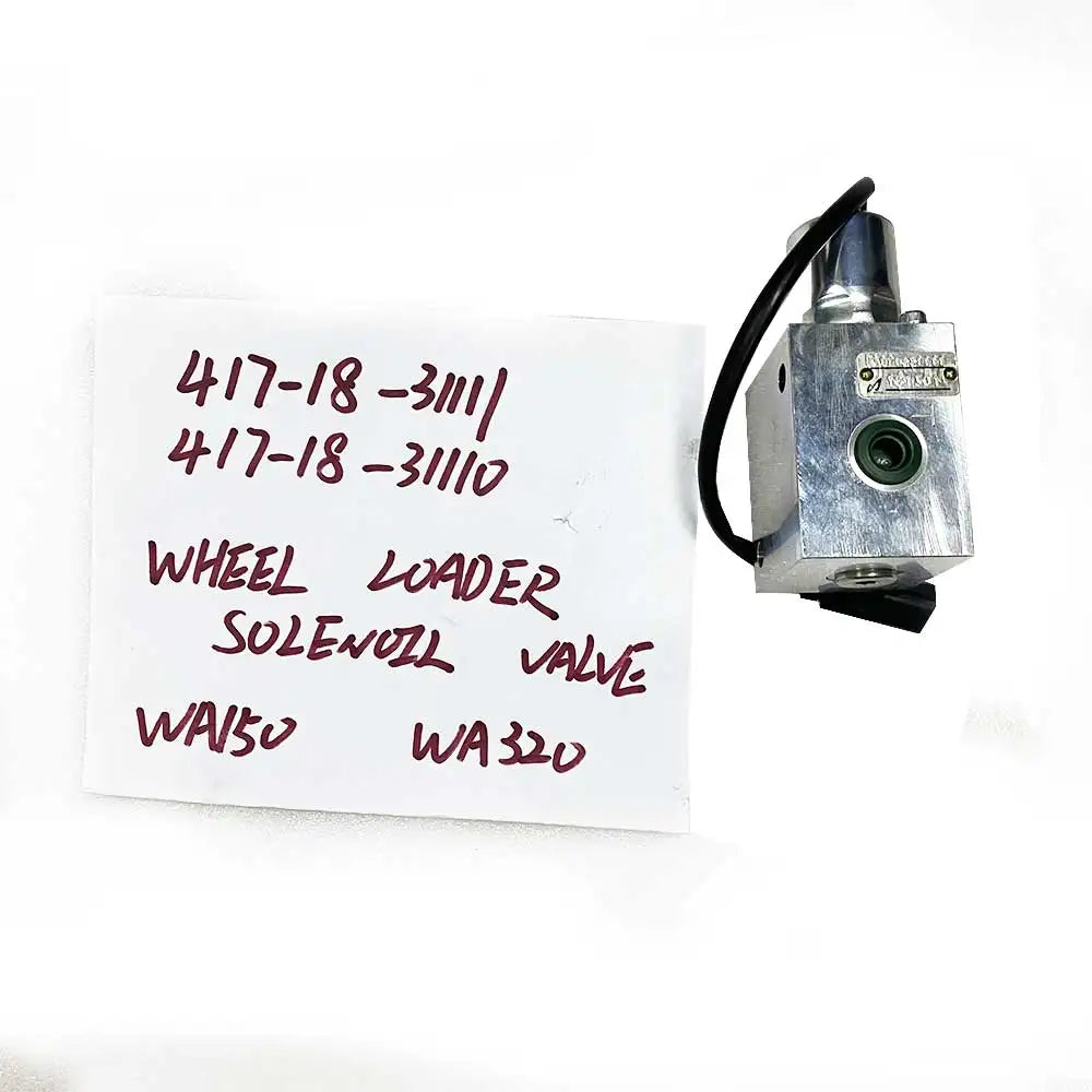 WA320 W250 Solenoid Valve Assembly 417-18-31111 Loader Parts WA150 WA200 WA270