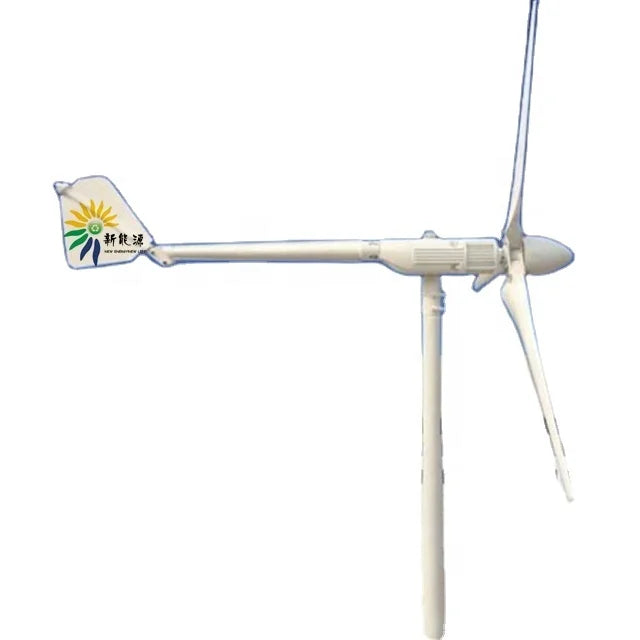 HLD FD3-2kw Wind Generators 2000W 3.5kW Max Output On/Off Grid Hybrid Systems 24V-380V 8-15m Tower 3 Phase AC PMA