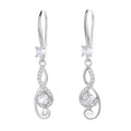 Wholesale Exotic Fish Hook Drop Earrings in Real Silver 925 Dangle Earrings for Women