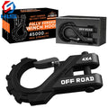 Off-road Vehicle Winch U Hook 20T Alloy Steel Heavy Winch Hook Forged Trailer Hook with Sheath