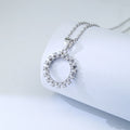 925 Silver Jewelry Wholesale Gear Snowflake Charm Pendants Necklace for Women