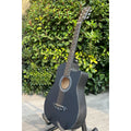Wholesale Cheap Price Custom Made Aiersi Brand Steel String Portable Colour Basswood Acoustic Guitar String Instrument