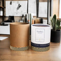 Custom Kraft Paper Tube Packaging Box for Tea and Coffee Round Cylinder Offset Printing for Perfume and Candle Use