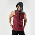 Mens Fitness Breathable Slim Sports Trend Summer Sleeveless T Shirt Trendy Sleeveless Gym Fitness T Shirt Gym Clothes Men