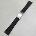 Quick Release Silicone Rubber Watch Band Watch Strap with Deployment Buckle