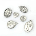 Stainless Steel Elizabeth Head Our Lady of Jesus Pendant Necklace Bracelet diy stainless steel ornament accessories