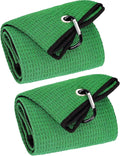 Wholesale Microfiber Waffle Weave Golf Towels Custom Logo Printed Jacquard Technics Manufactured in China