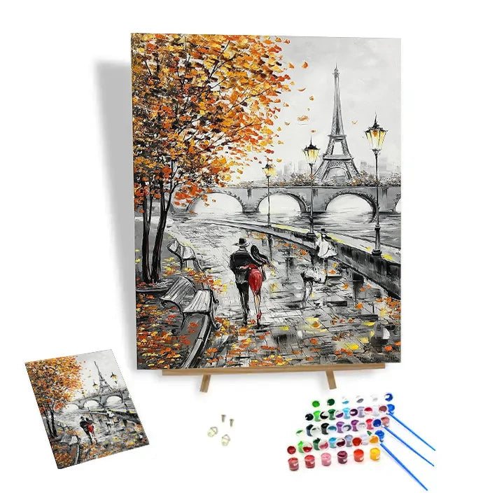 Hot Sale Painting by Number Kits Couple  Wholesale for Beginners Paint by Number CustomHome Decor