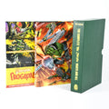 King Fu Custom 4C/4C Colouring Manga Comic Hot Stamping Slipcase Case Bound Book Cmyk Leather Cover Printing Service Custom Size