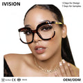 I Vision Owl Eyeglasses Frame New Anti-Blue Light Classic Trend of Europe and the United States Round Frame Model 92104