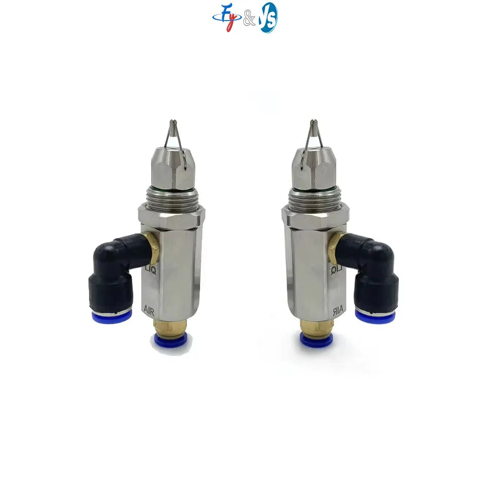 Free Trial Low Pressure Adjustable Drip-free Ultrasonic Air Atomizing Nozzle Micro Droplet Dry Fog Nozzle Sk508 SV980 SV982 MegaBDM
