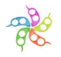 Creative Little Mouse Shape Finger Ring Pocket Orange Peeler Mini Kitchen Gadget Fruit Peeler