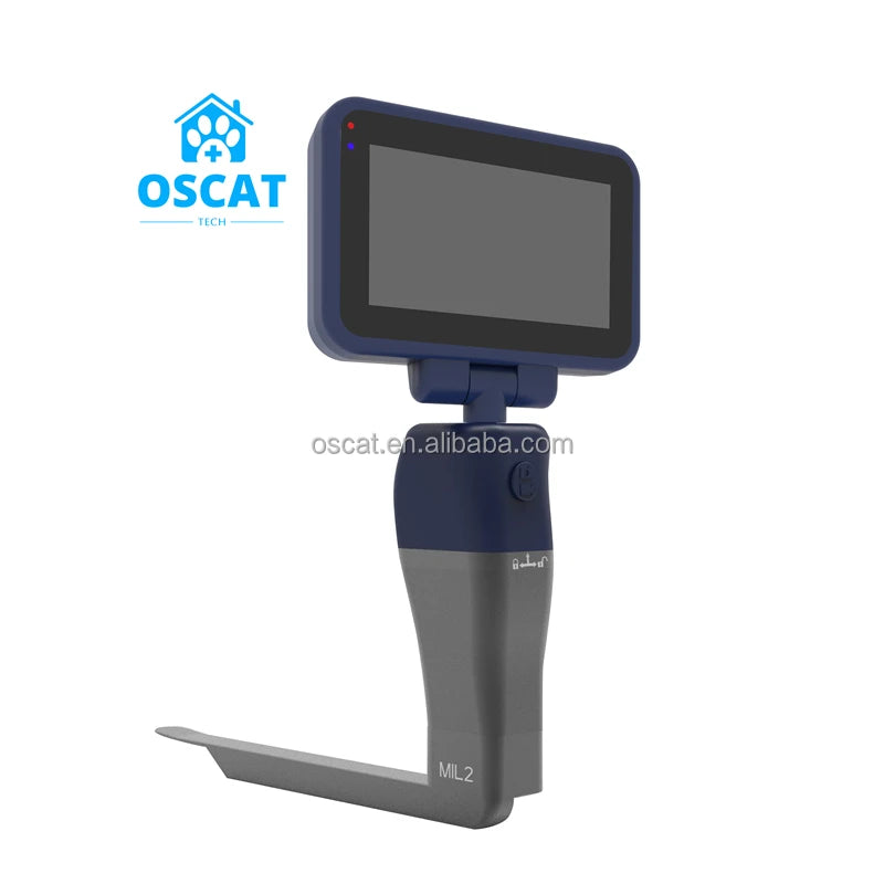 OSCAT Veterinary Equipment Intelligent Video Laryngoscope Vet specialized with Full Size Veterinary Blade