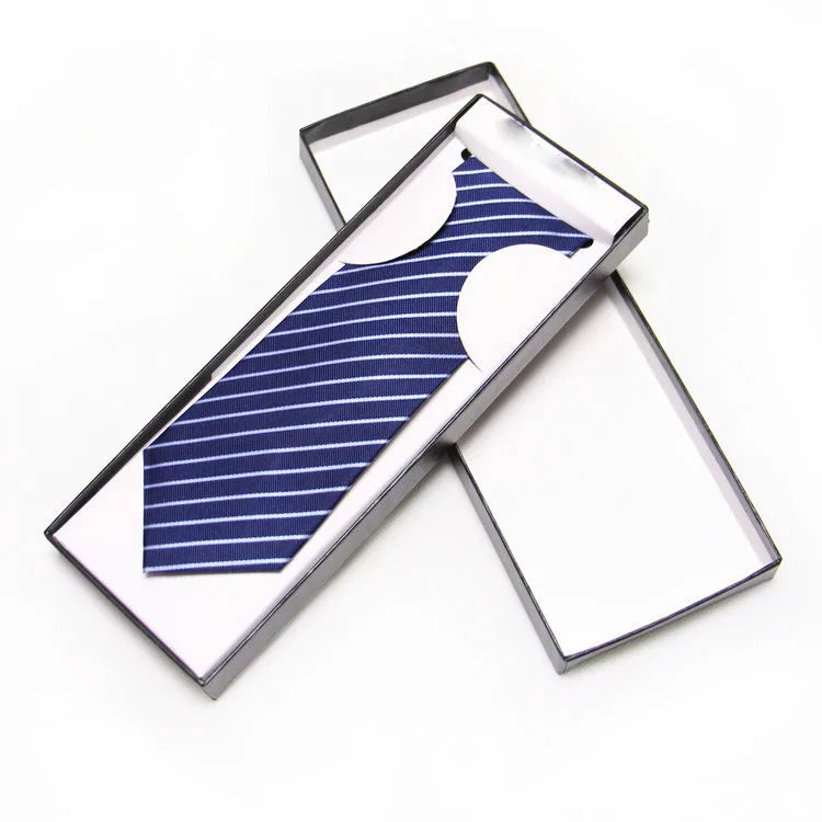 Factory Price Custom Board Box Tie Ribbon Luxury Tie Set Packaging Gift Box