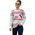 Custom LOGO New Design Novelty Knitwear Pullover Winter Crew Neck Knit Sweaters Long Sleeve Jumper Woman Ugly Christmas Sweater