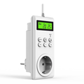 Digital Plug in Programmable Heating Thermostat Switch ON/OFF at Preset Temperature