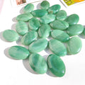 Jingfa Wholesale Green Aventurine Polished Crystals Healing Carving Palm Play Stone As Gift