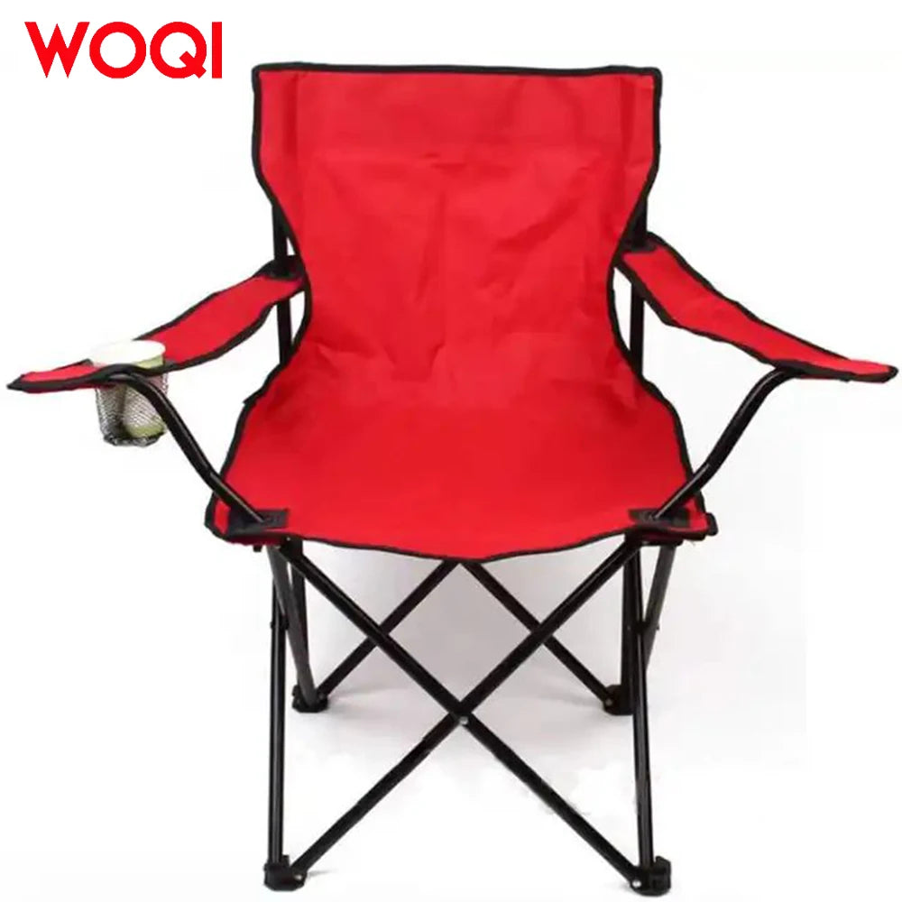 WOQI Lightweight Portable Folding Camping Chair with Carry Bag for Outdoor Park Fishing Beach Caravan & Travel