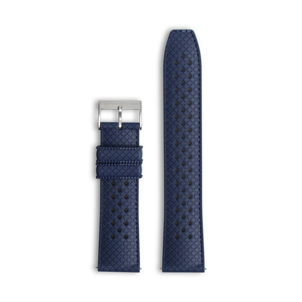 Hot Selling Soft FKM Watch Strap Tropic Fluorine Rubber Watch Band Accessories 18/20/22/24 mm Quick Sport Waterproof Bracelet