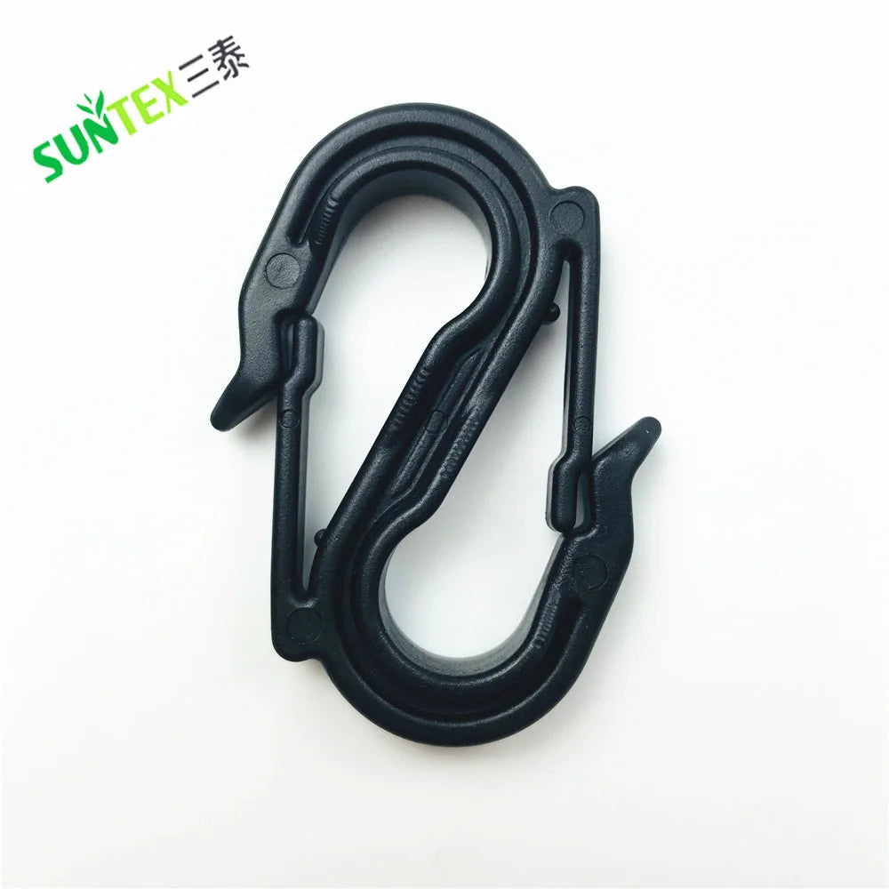 Tarpaulin Connector Clips Plastic Hook S Hooks Hangers for Cherry Cover Tarpaulin