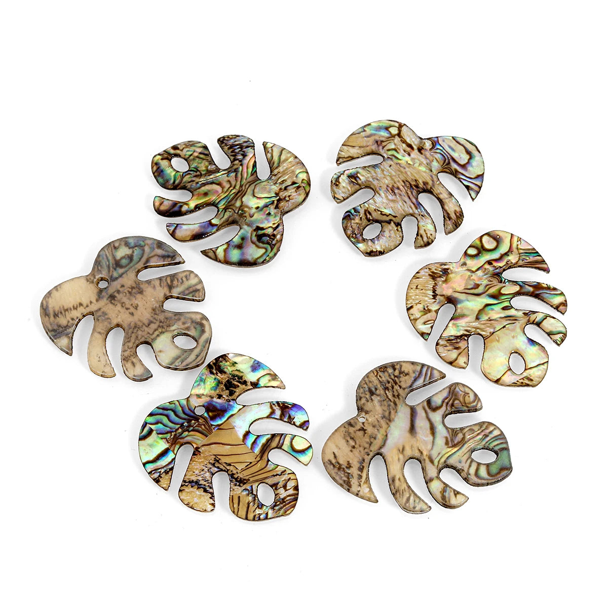 Hawaiian Trendy Monstera Leaf Fashion Jewelry Pendants Charms Wholesale