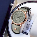 POEDAGAR Men Watch Fashion Casual Chronograph Real Leather Quartz 's Wristwatch Waterproof Luminous Date Sport for Man
