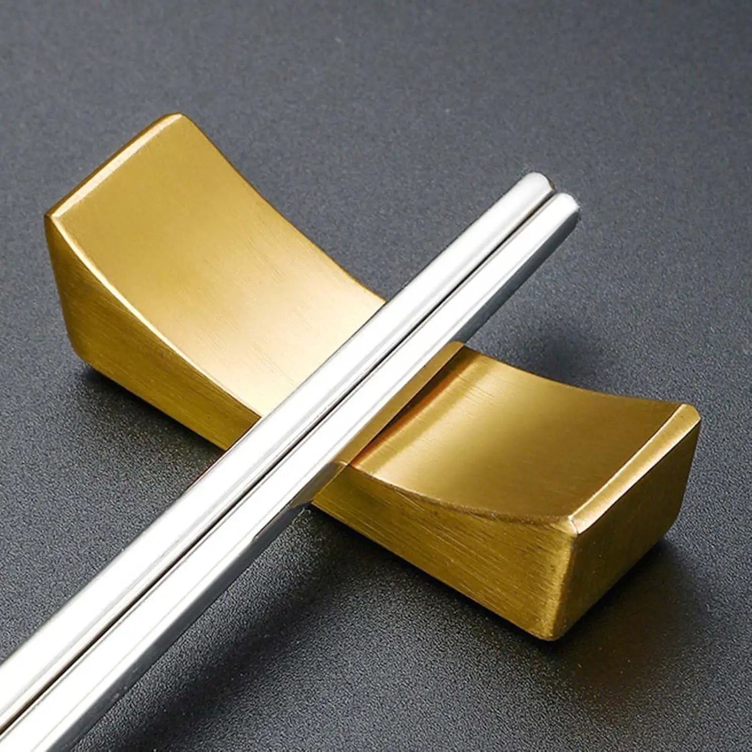 Chopstick Holder Stainless Steel Metal Chopsticks Rest Knife Spoon Fork Stand for Restaurant