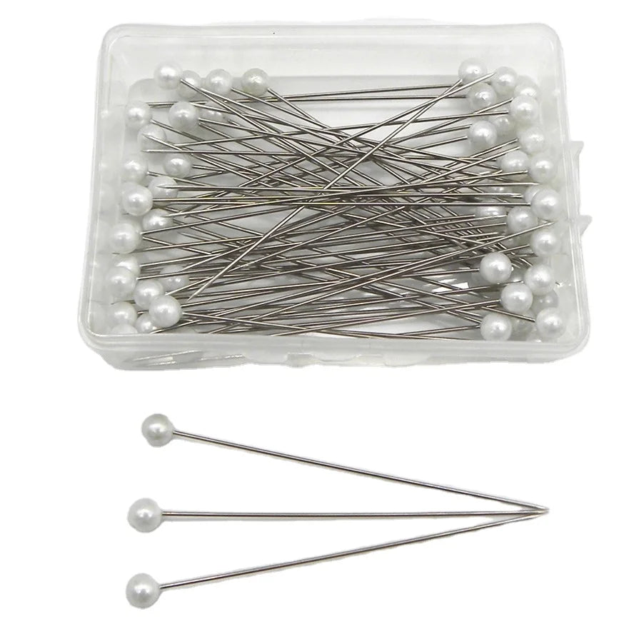 The Round Pearl Head Corsage Pins for Sewing Craftwedding Decoration