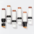 Create Your Own Logo Smoothing Double Ended Waterproof Organic Matte Cream Bronzer Sticks Vegan Makeup Contour Sticks with Brush