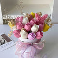 J-1057 3D Tulip Flowers Shaped Silicone Resin Epoxy Mold Soy Wax Candle Moulds Homemade Soap Mold