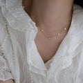 Joolim Jewelry Gold Plated Star Satellite Pendant Necklace Stainless Steel Fashion Jewelry Wholesale